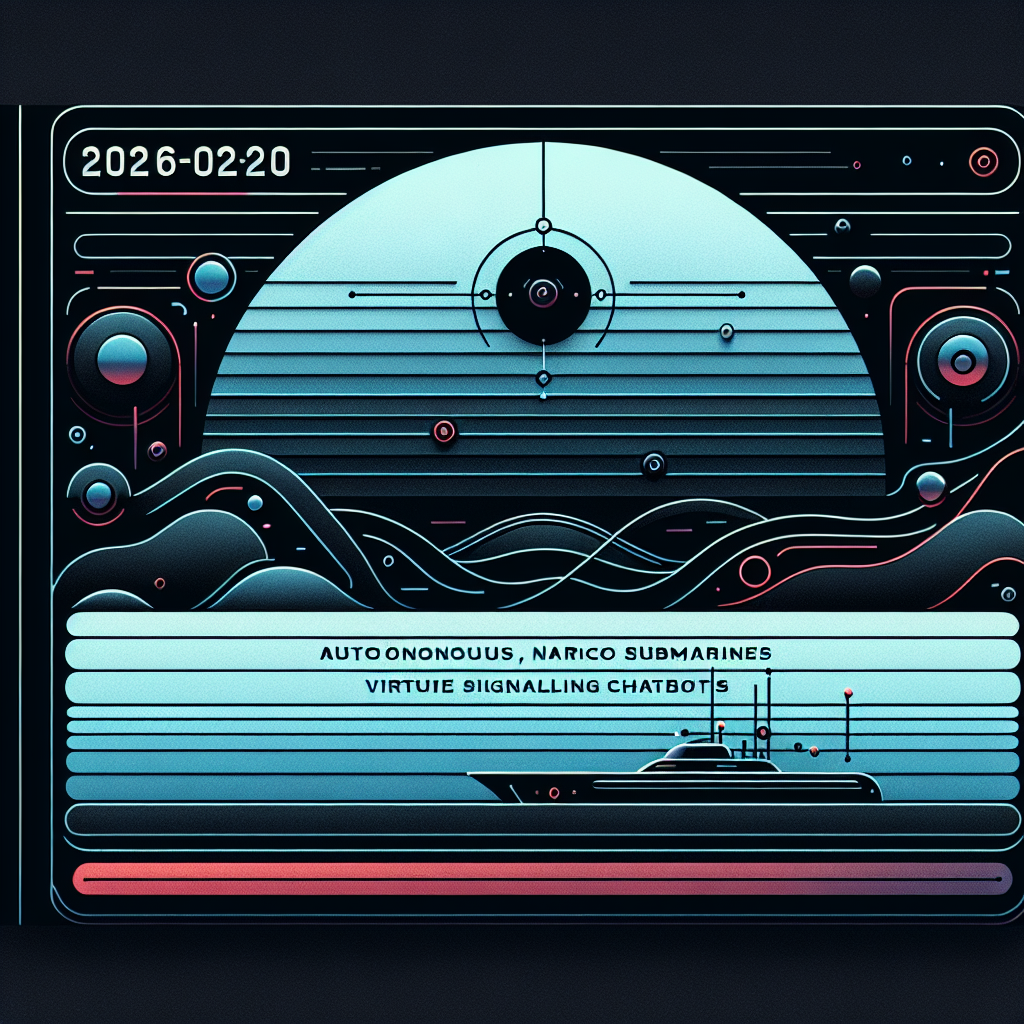 2026-02-20: Solved - The Download: autonomous narco submarines, and virtue signaling chatbots